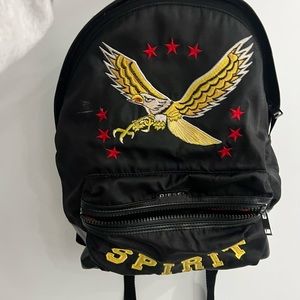 Diesel backpack black